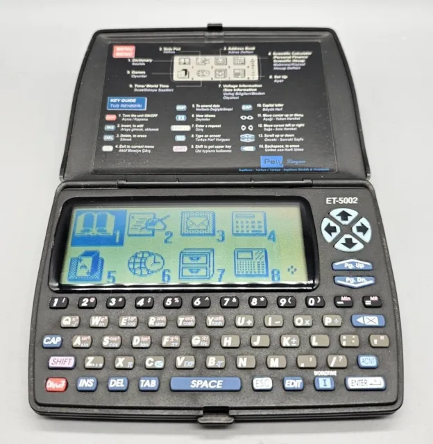 Poly Lingua ET-5002 Personal Organiser PDA Retro