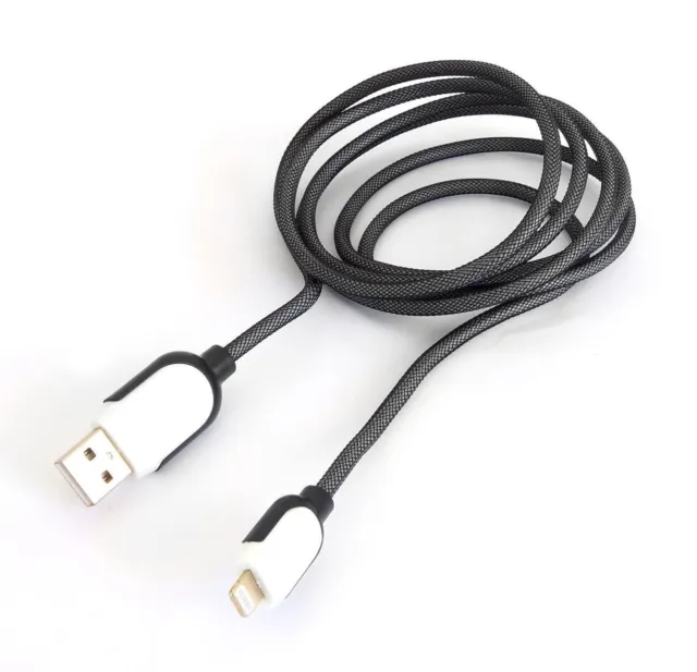 Câble de chargeur USB tressé pour Apple iPhone 8 6 6S 7 Plus X 5S SE iPad...