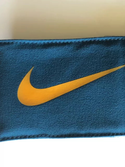 Nike Dri-FIT Head Tie Headband RARE Nightshade / Canyon Gold Tennis Basketball