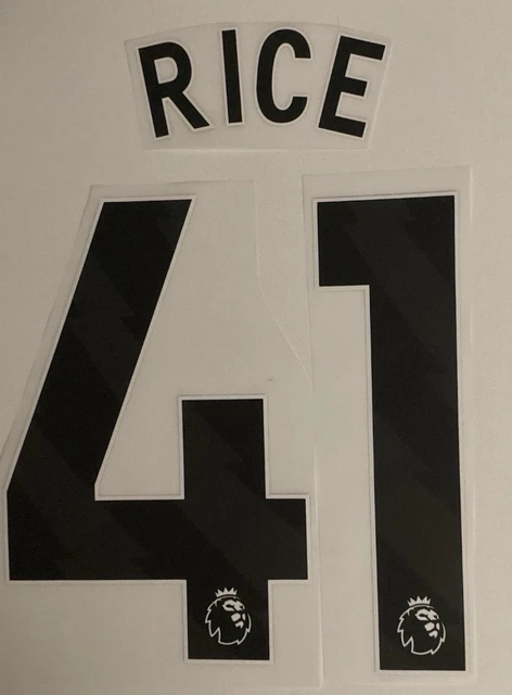 X Numéros De Flocage En Feutrine Pour Maillot Foot – Avec Fer à Repasser, Neuf