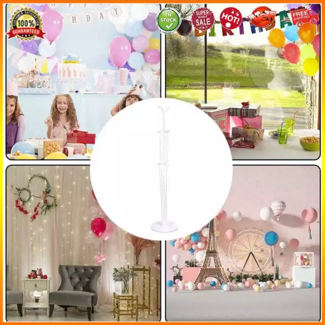 4x Wedding Decoration Table Balloon Holder Column Balloons Stick Floating Stand