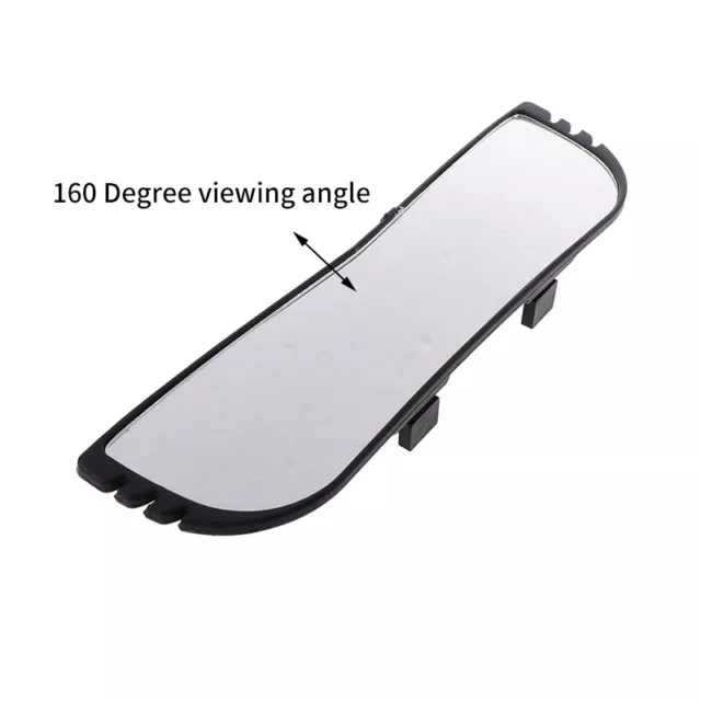 Car Wide View Angle Rearview Mirror 12 Inch Wide Angle Reduces Blind Spot Mirror