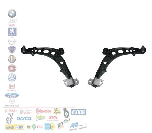 2 bracci trasversali anteriori destro + sinistro Opel Corsa C Combo con
