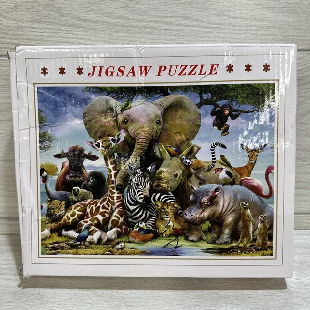 Unbranded 1000PC Puzzle Baby Animals 750 x 500mm *Very Challenging