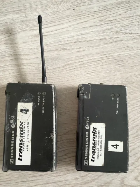 Sennheiser SK500 EK500 Mikrofon Sender Empfänger 786-822 MHz