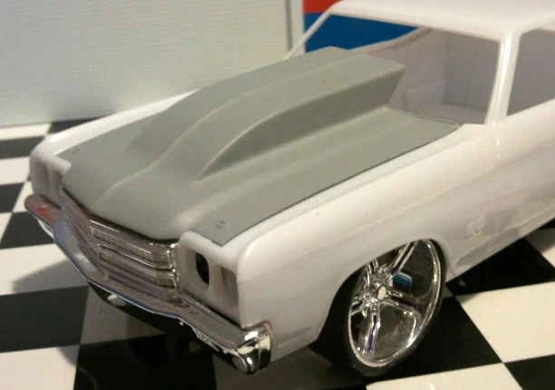 LEX'S SCALE MODELING Resin Stinger Hood For '67 Camaro SS Revell