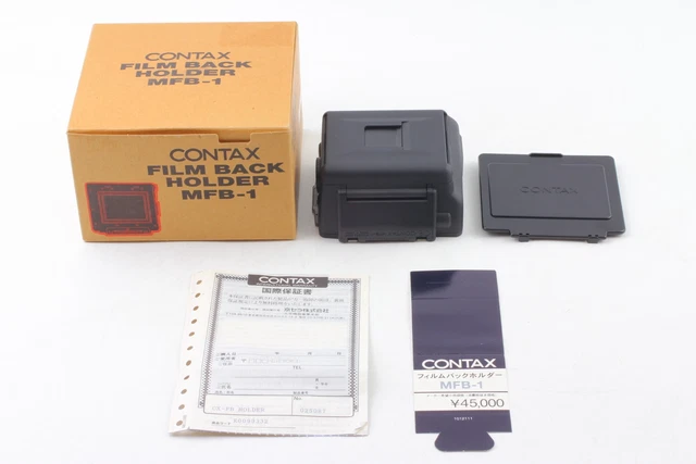 TOP COMO NUEVO con inserto MFB-1A * Contax 645 MFB-1 120 / 220