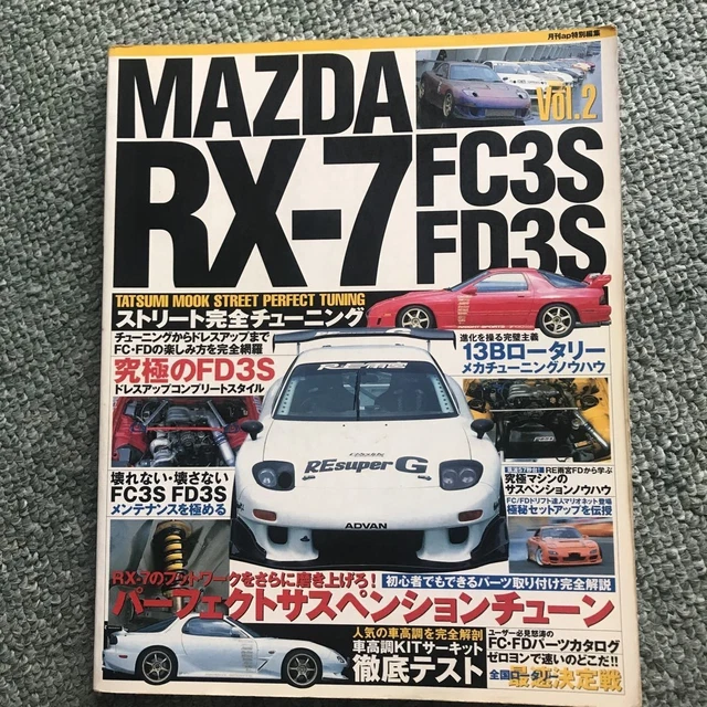 MAZDA RX-7 FC3S FD3S complet tuning book magazine Mazda EUR 50,66 ...