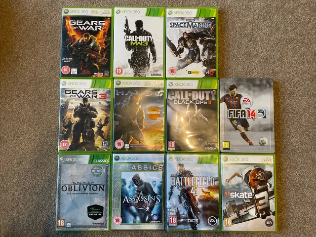 xbox 360 games bundle joblot