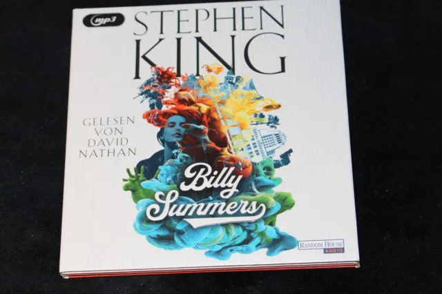 Stephen King - Billy Summers, MP3 Hörbuch, Sammlerqualität, David Nathan