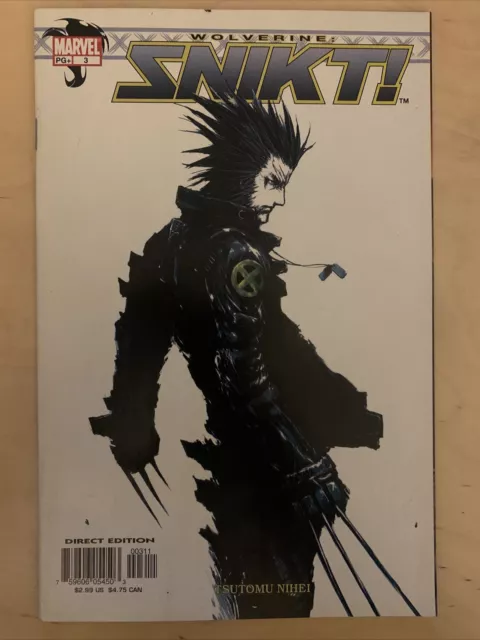 Wolverine Snikt! #3, Marvel Comics, September 2003, NM