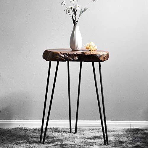 Rustic Jujube,Wood End Table Side Table Coffee Table (Unique Jujube Plus)