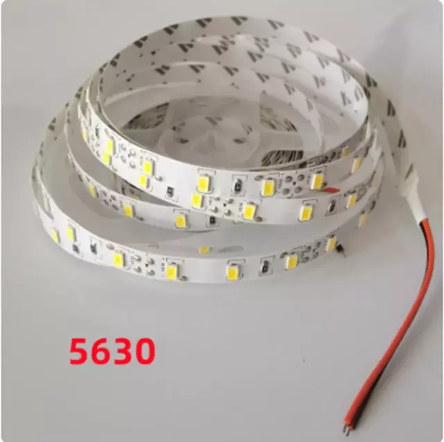 Dc 2M 12V Flexibele Led Strip Licht 5630 Smd Ip20 niet-waterdichte 60/120/180 T