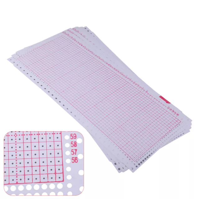 10pcs Blank Punch Card Fit for Knitmaster Knitting Machine KH869 KH260 my