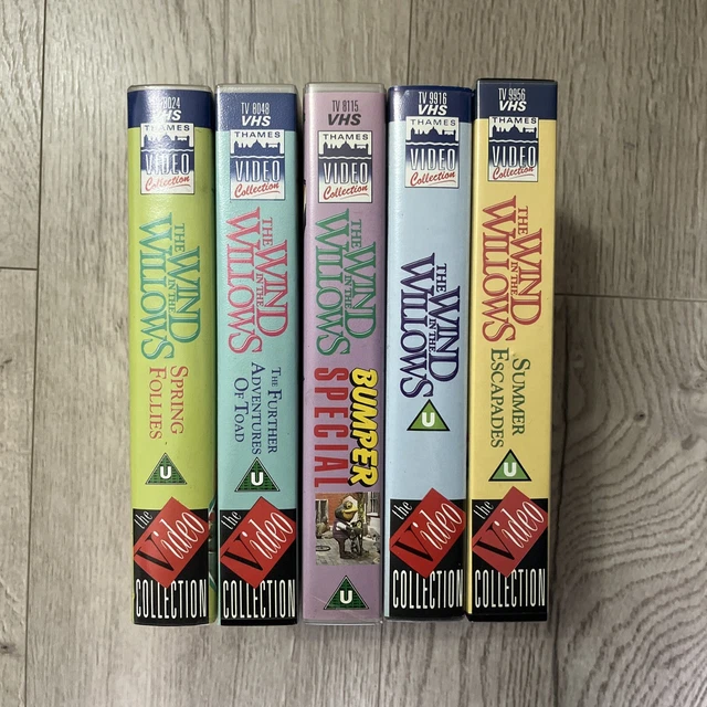 THE WIND IN The Willows VHS Collection £9.50 - PicClick UK