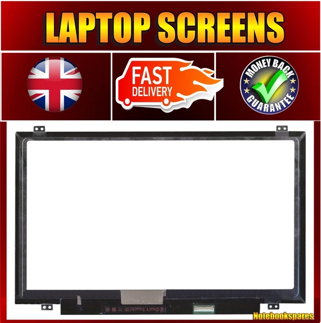 Replacement 14.0" Hp Compaq 821816 004 Laptop Ips Led Screen Fhd Display Panel