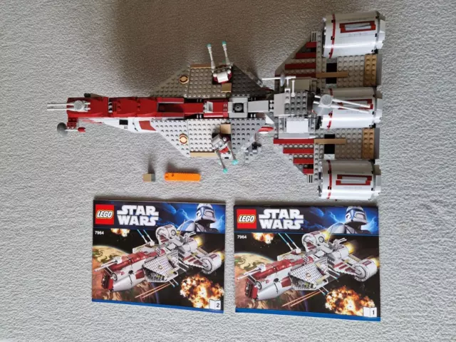 LEGO Star Wars 7964  Republic Frigate  mit OBA  , 100 % komplett  ohne Figuren