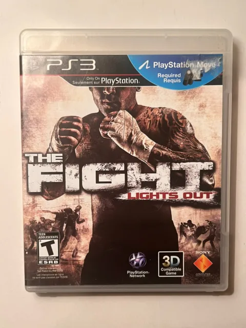 The Fight: Lights Out (Sony PlayStation 3, 2010) PS3 GAME COMPLETE with MANUAL