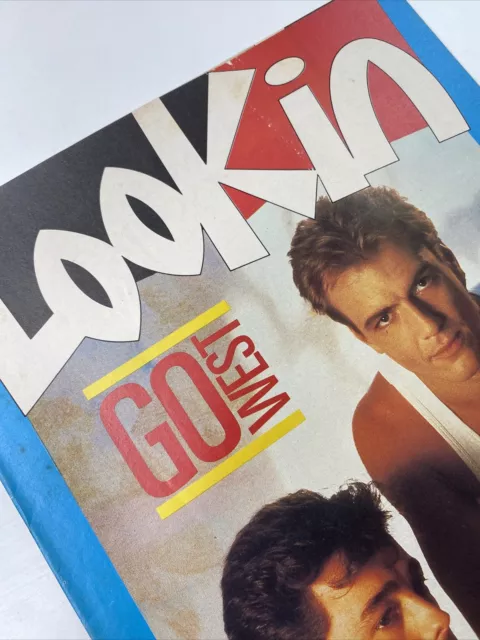 GO WEST - LOOK IN MAGAZINE - 24th AUGUST 1985 - WITH POSTER