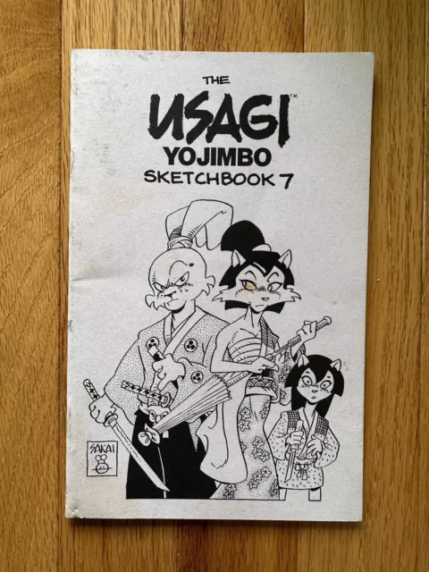 Usagi Yojimbo Sketchbook 7 FN+ 6.5 Fine+ 2010 Image Comics Stan Sakai
