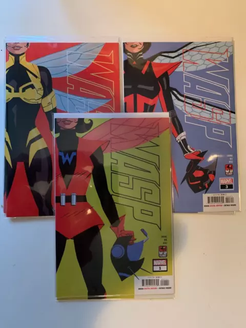 Wasp #1 #2 #3 Nm Ant-Man Marvel Comic Lot  Run  - 2022 - Back Issue Blowout