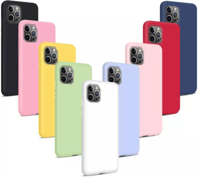Cover Custodia Per Apple Iphone 12 Mini 12 Pro Max  + Pellicola Vetro Temperato