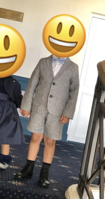 boys next suit With Shorts page boy 4-5 Years Old