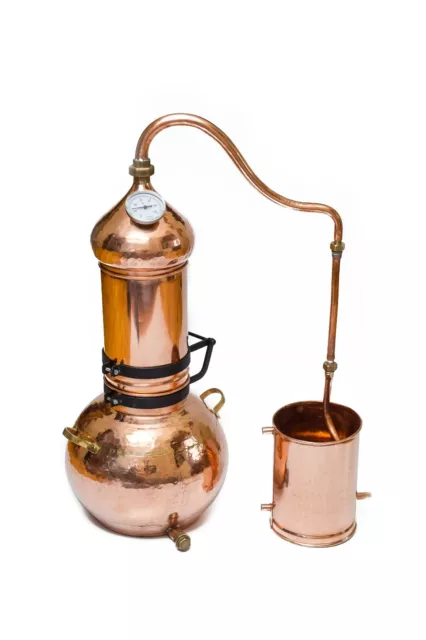 COPPERGARDEN® -ALAMBIC 10 L soudé - Appareil de distillation d'eau-de-vie  EUR 389,00 - PicClick FR