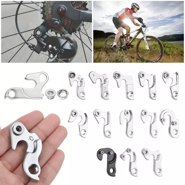 Rear Gear Mech Bicycle Accessories Aluminium Alloy Bike Derailleur Hanger Hook