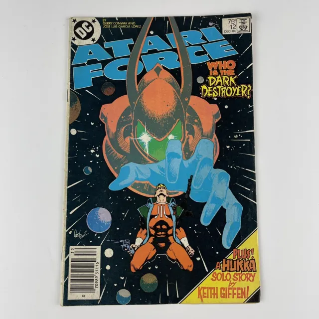 DC Comics, Inc. Atari Force No 12 December 1984 Revelations! Comic Book
