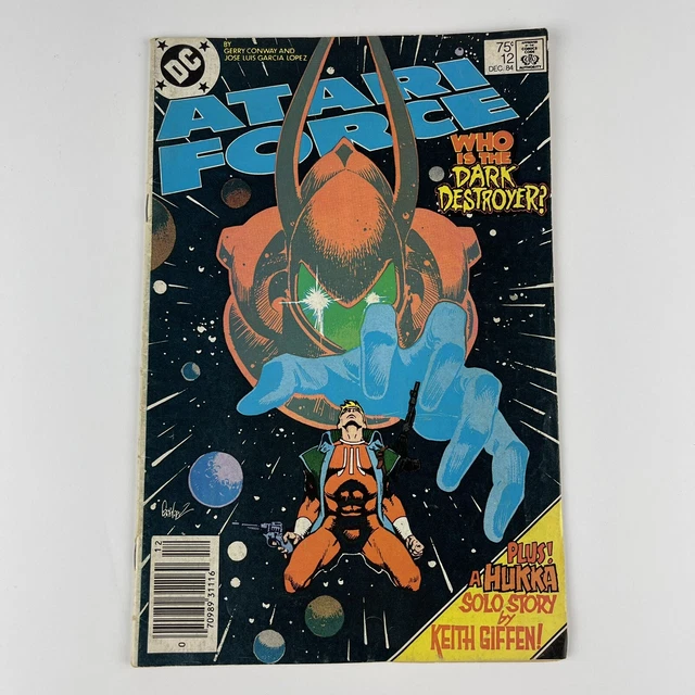DC Comics, Inc. Atari Force No 12 December 1984 Revelations! Comic Book