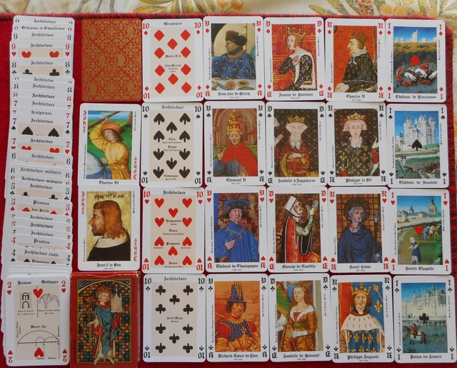ANCIEN JEU DE cartes jeu de 54 cartes , bicentenaire de la révolution
