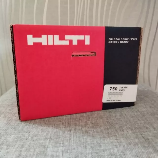 💥💥 HILTI X-GN 20MX 750 clous ( 20 mm ) pour cloueur HILTI GX100 / GX120  💥💥