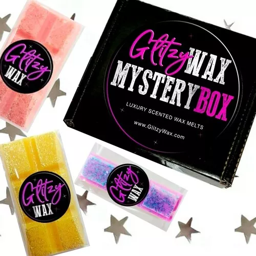 Luxury Soy Wax Melts Box 3 Random Scents Strong Highly Scented Gift Box