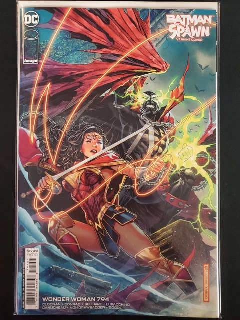 Wonder Woman #794 E Cheung Spawn Variant DC 2022 VF/NM Comics