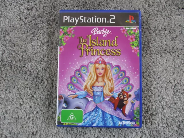 BARBIE AS THE Island Princess - PlayStation 2 PS2 Complete with Manual Free  Post $9.95 - PicClick AU