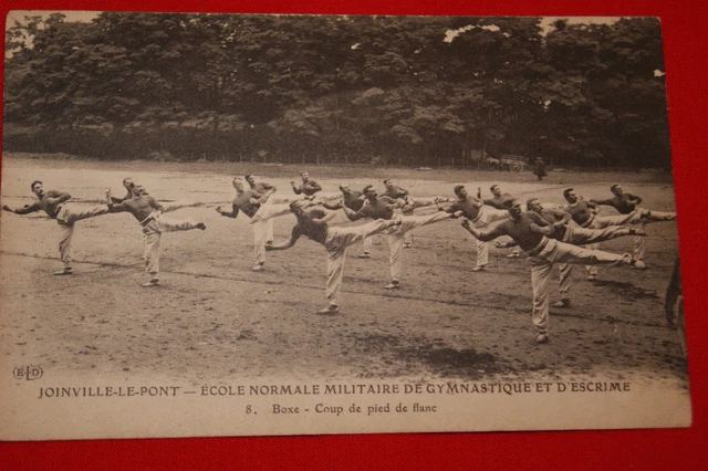 Joinville Le Pont Military School Gymnastics Fencing Boxing Kick (R426)