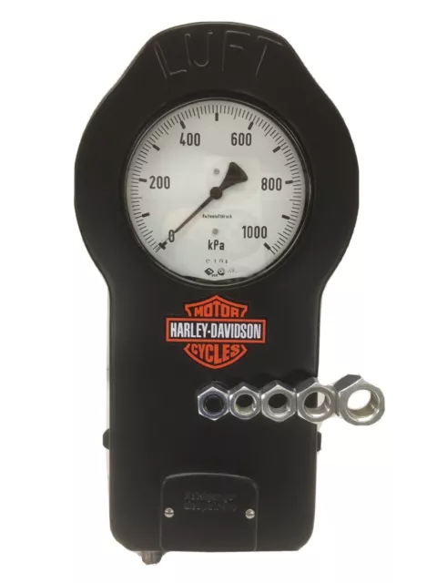 Reifenfüller Harley DDR Unikat Tankstelle MINOL alt Deko Luftdruckprüfer