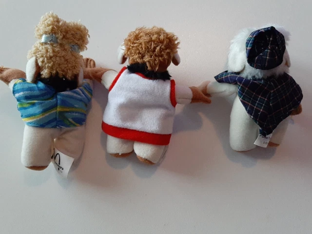 Wombles McDonalds Small Happy Meal Toys x3 2