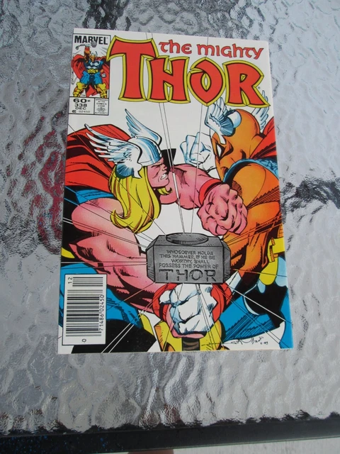 The Mighty Thor Vol 1 #338 NM+ 2nd appearance Beta Ray Bill, 1983, never read