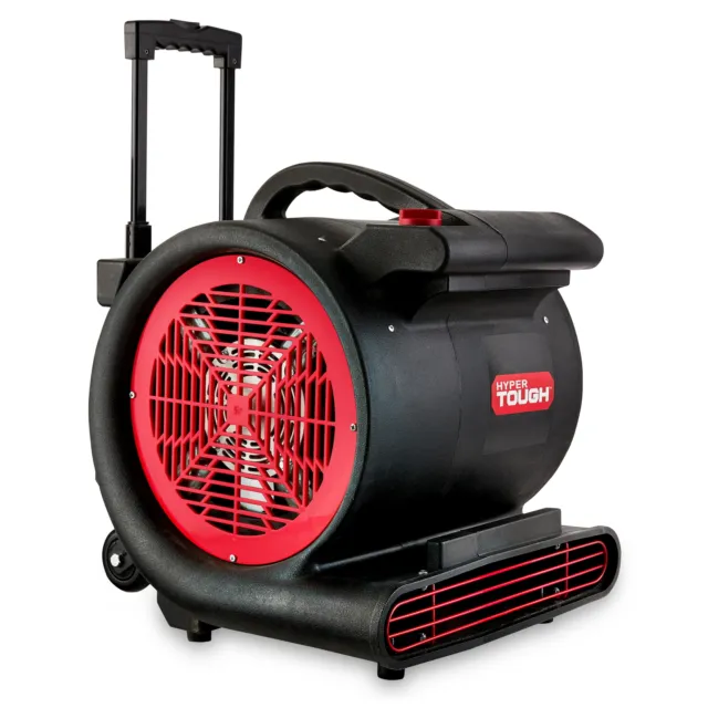 1 HP 3-Speed Utility Fan, Air Mover, Floor Carpet Dryer with 25Ft Powercord