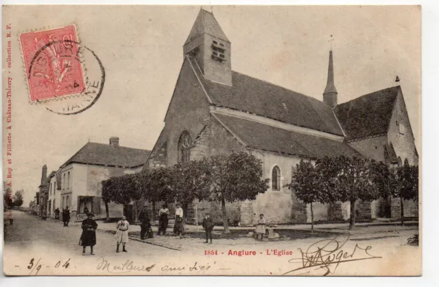 ANGLURE- Marne - CPA 51 - l' église