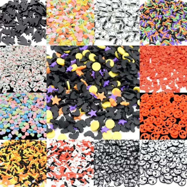 50G Polymer Ton Fimo Streuen Scheiben Harz Schleim Einschlüsse - Stil Wählen 5-10 Mm