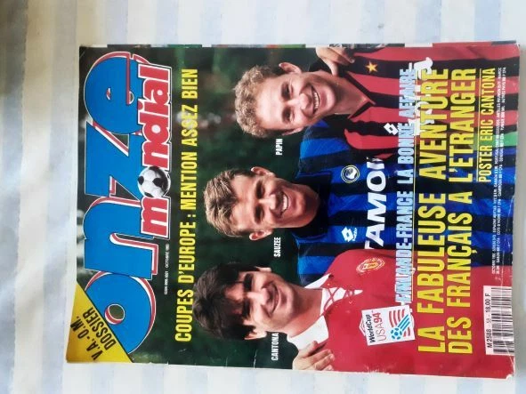 MAGAZINE ONZE MONDIAL n°112 - Zinedine Zidane / Équipe de France - Mai 1998 EUR 5,00 - FR
