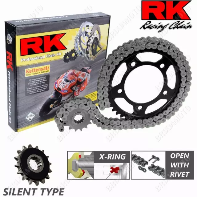 Set Transmission Silent RK 525XSO15-39STR Ducati 1100 Monster 2009-2013