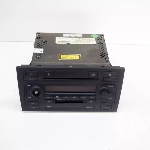 AUDI A4 Cabrio B7 CD Cassette Radio Lecteur Unité Principale 8E0035195C 2003