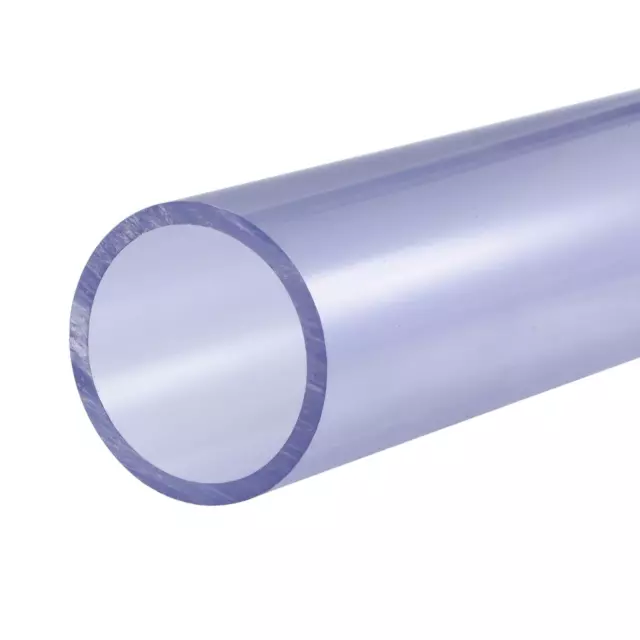 PVC Tuyau 43mm Dia Interne 50mm Dia Externe 0.2m Bleu pour Eau Tube Présentoirs