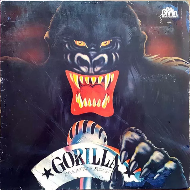 Krautrock LP - CREATIVE ROCK - GORILLA - (Green) Brain Metronome GER 1972 - VG
