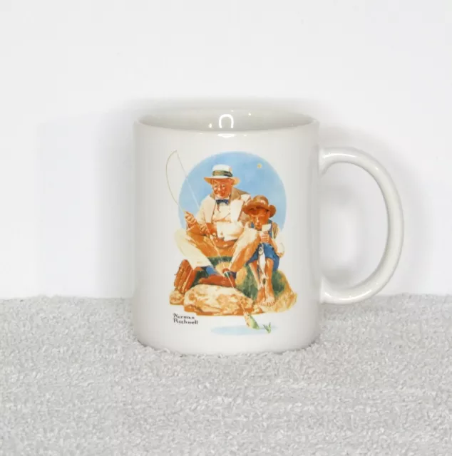 Norman Rockwell, Catching the Big One, Coffee Mug/Cup, Museum Collections, Inc.