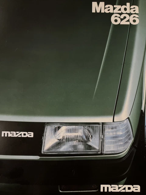 Brochure auto - 1984 Mazda 626 - Australia
